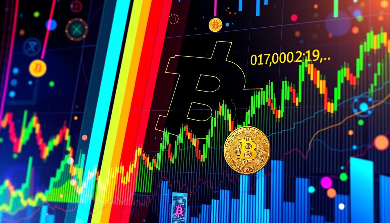 meme token trading volume overlaid with btc price